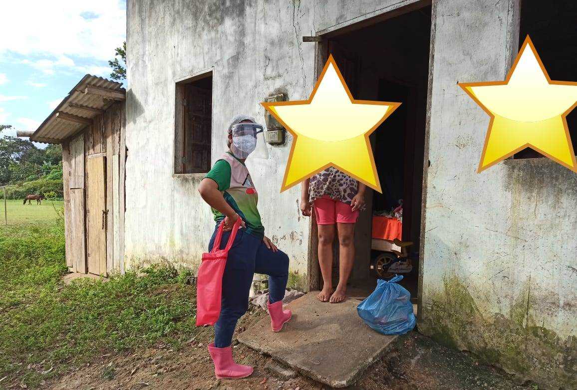 Camacã: Famílias de Leoventura e Zona Rural recebem alimentos e outras necessidades

